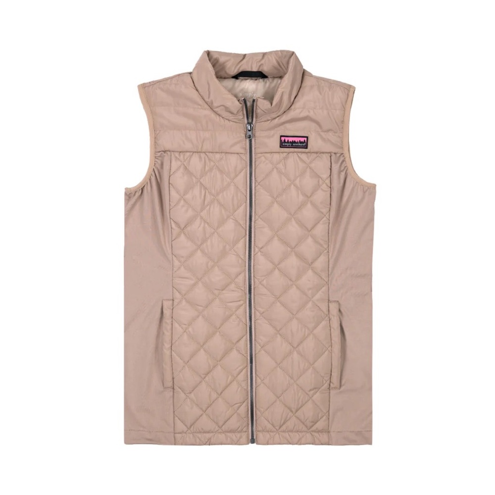 Simply Southern Simply Warm Vest • Tan • Small • NWT